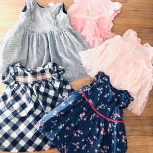 Carters Dress lot,buy all 5 for $35!